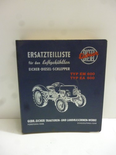 Eicher diesel schlepper - eicher-diesel-schlepper, typ