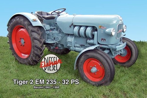 Blechschild 20x30 eicher - eicher, tiger