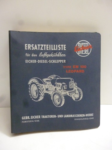 Eicher diesel schlepper - eicher-diesel-schlepper, type
