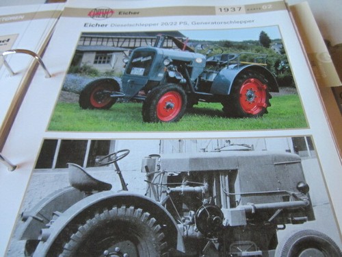 Traktor archiv eicher - archiv,