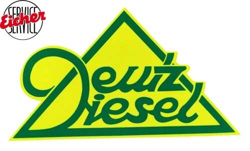 Aufkleber deutz diesel - aufkleber,