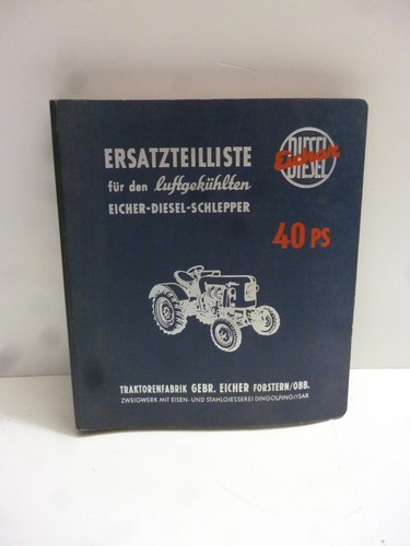 Eicher diesel schlepper 40 - eicher-diesel-schlepper,
