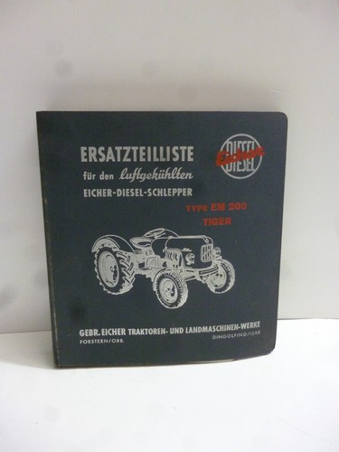 Eicher diesel schlepper - eicher-diesel-schlepper, type