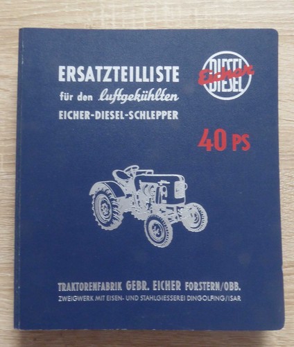 Eicher dieselschlepper ed40 - eicher,