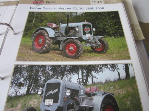 Traktor eicher diesel 30 - traktor,