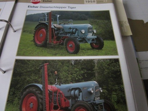 Traktor eicher diesel - traktor,