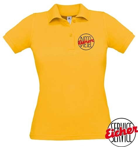 Damen poloshirt eicher - damen-poloshirt, "eicher