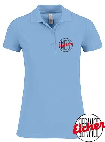Damen poloshirt eicher - damen-poloshirt, "eicher